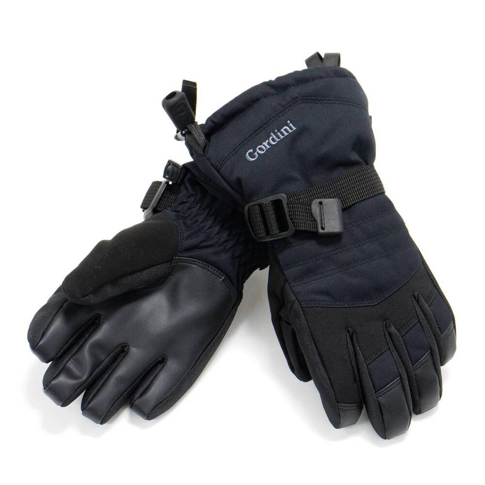 NEW GORDINI boy's charger waterproof insulated gloves in black